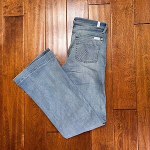 7 FOR ALL MAN KIND - Dojo Trousers in Grace Blue